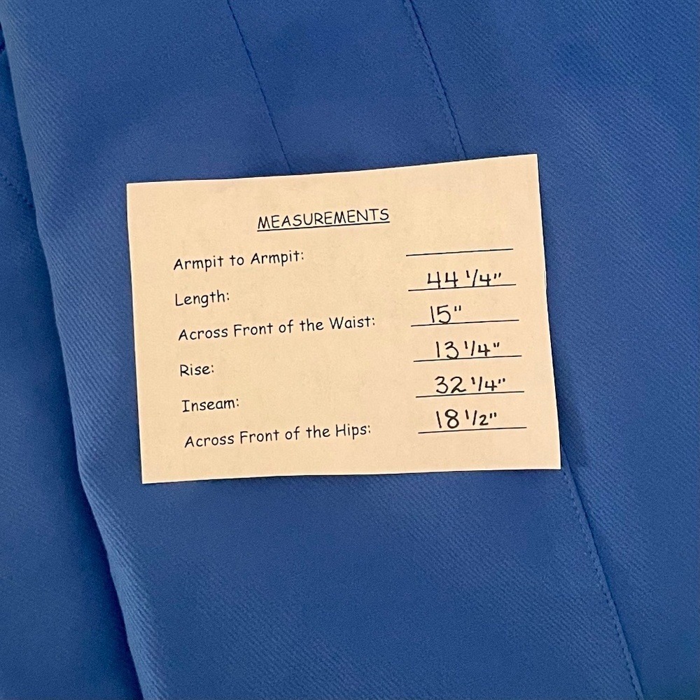 NWT! FREE PEOPLE Real Deal Split Flare Pants Blue High Rise Waist Stretch Medium - Picture 15 of 15
